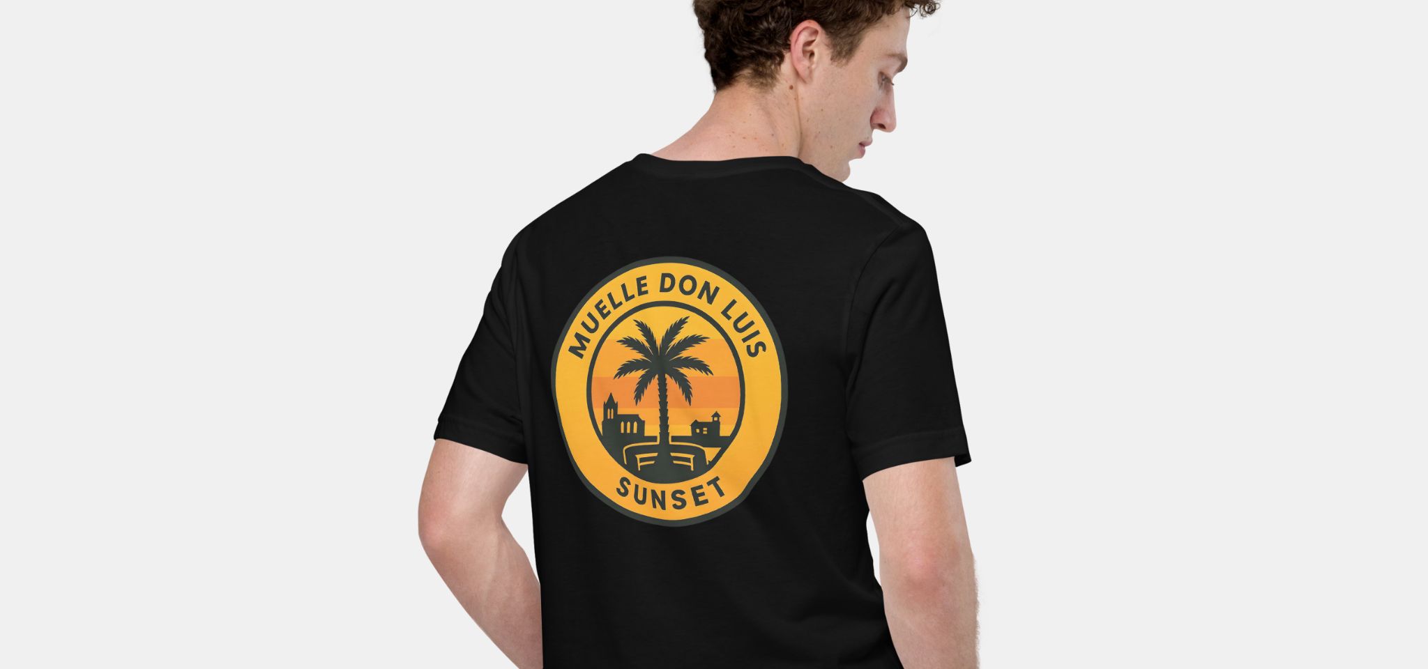 Camiseta el Muelle Don Luis negra