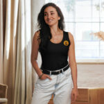 Camiseta de tirantes. Sublimación cortada y cosida - Imagen 7