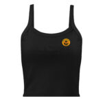 MDL - Camiseta de tirantes de canalé para mujer